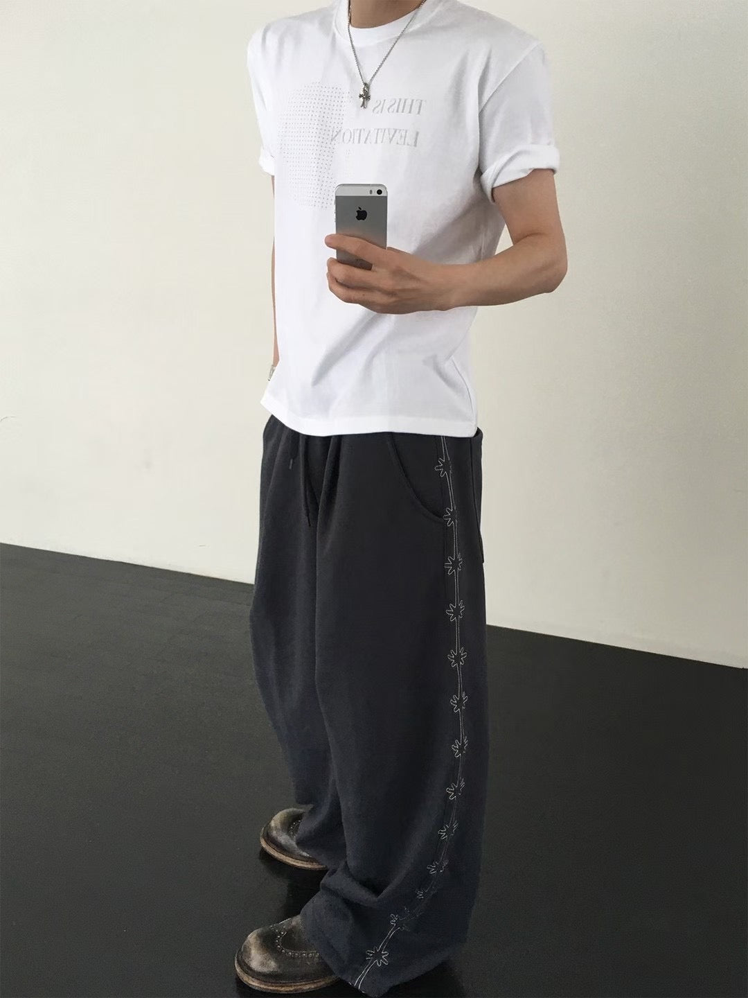 Star patterned pants