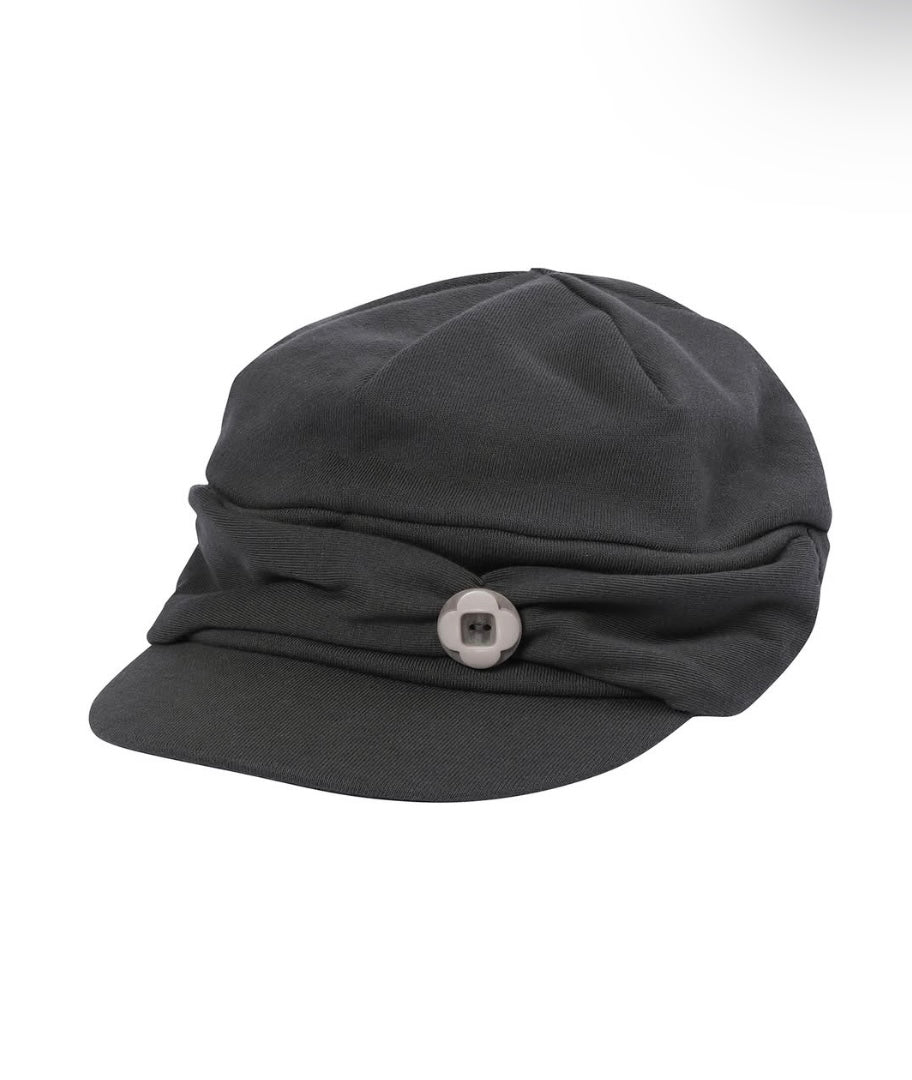 [BAUF]Button Newsboy Cap