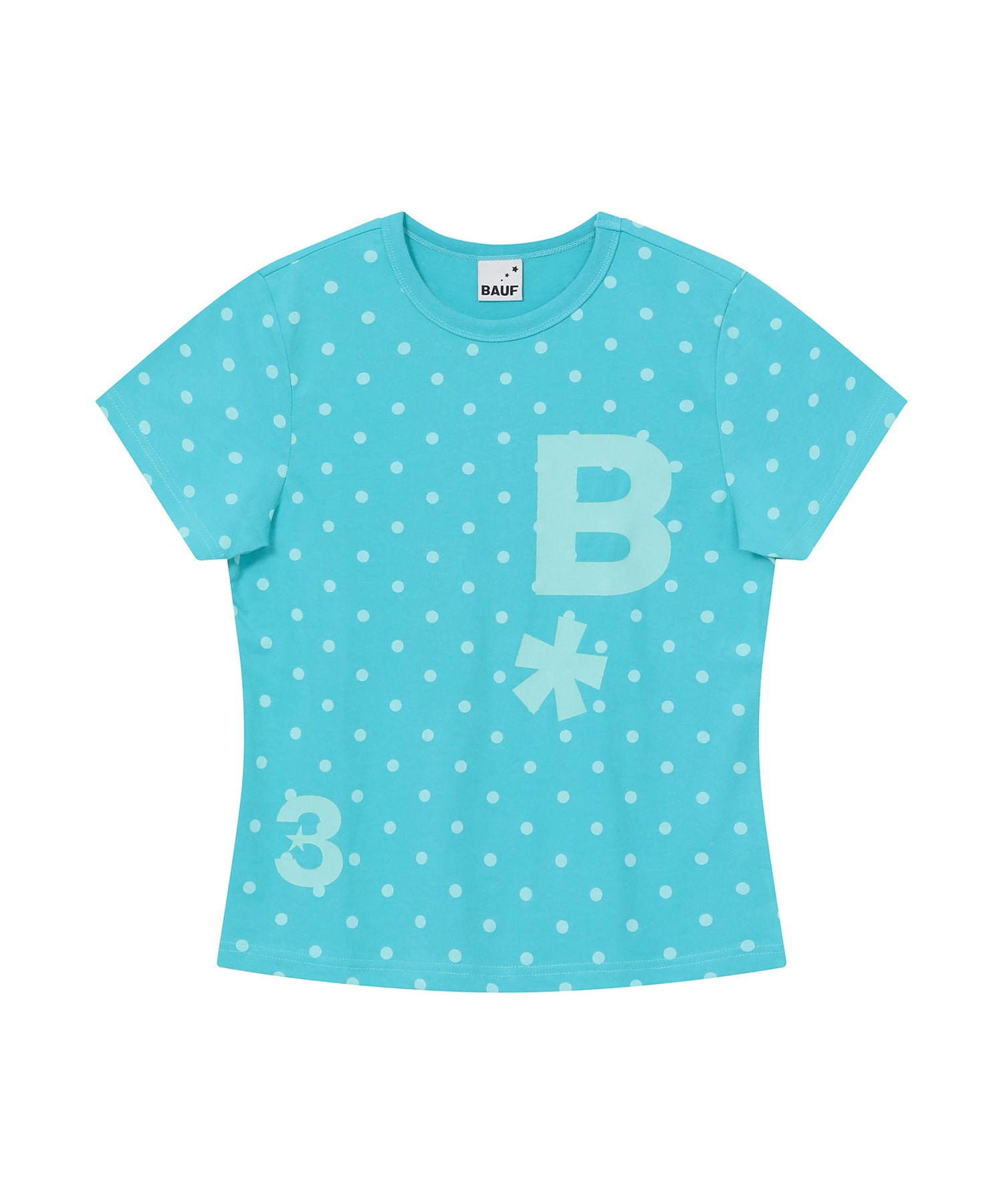 [BAUF]B logo slim fit T-shirt