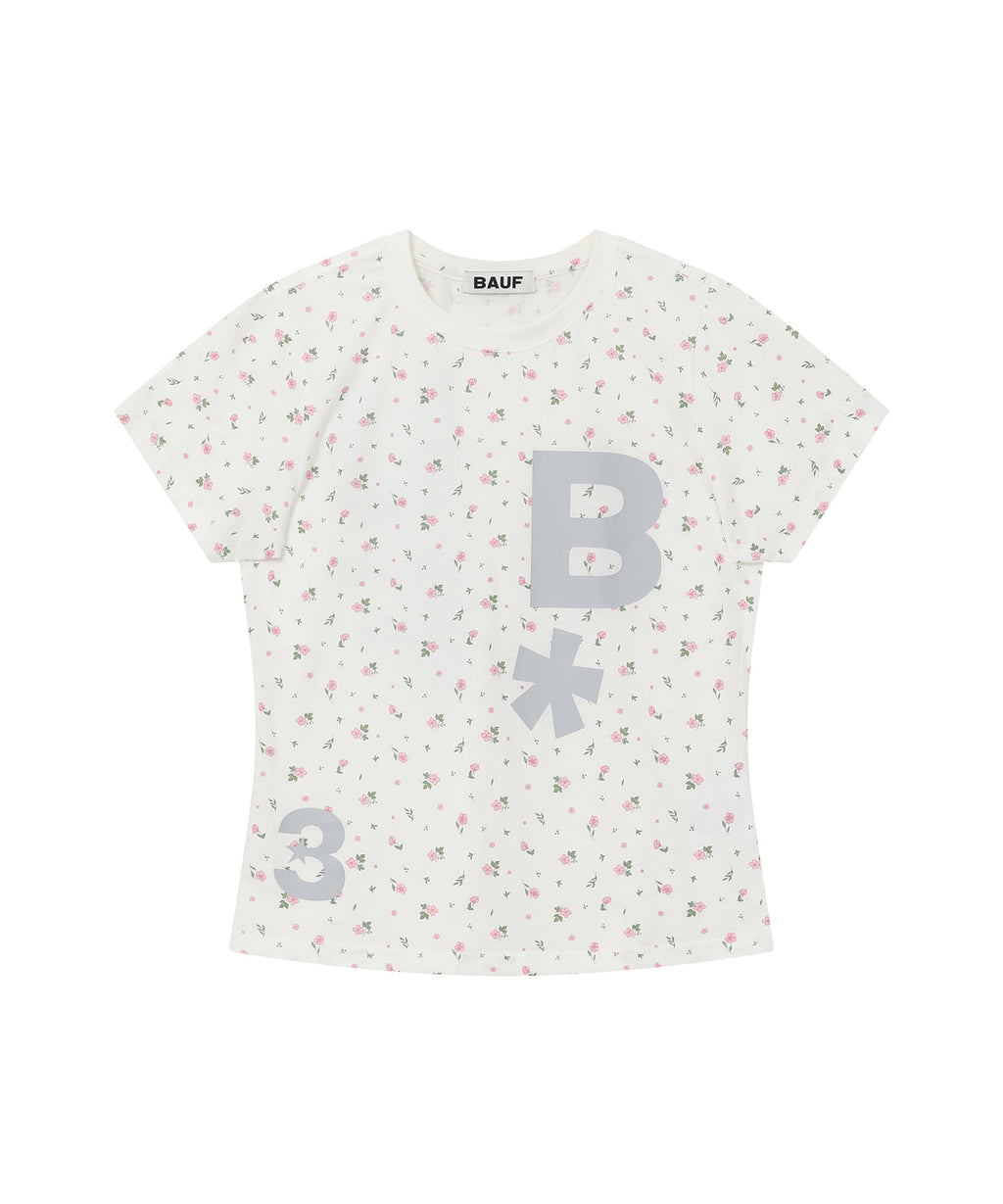 [BAUF]B logo slim fit T-shirt