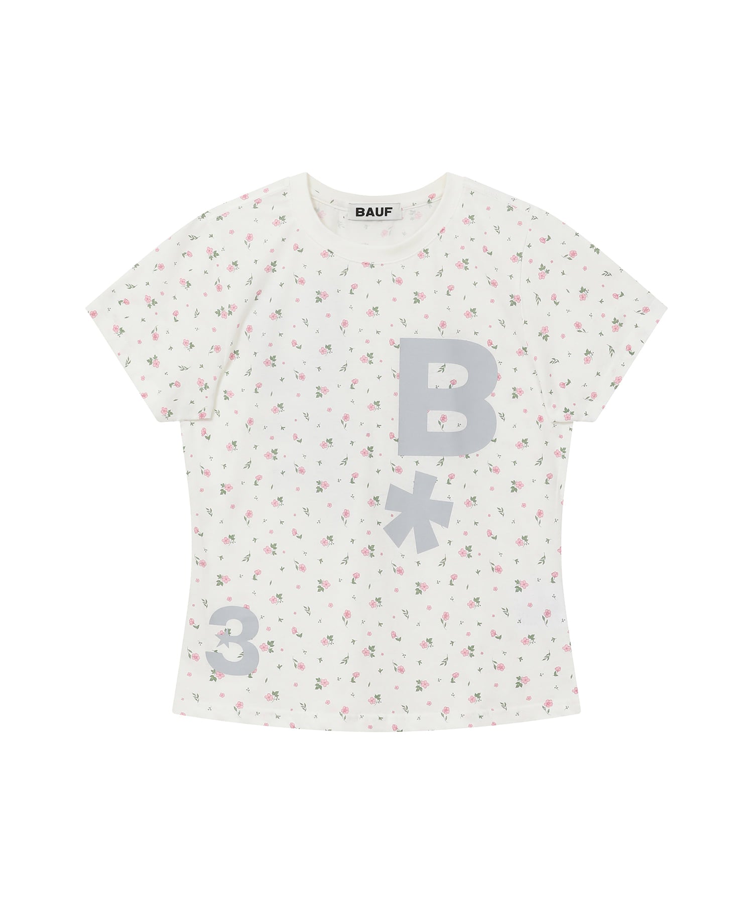 [BAUF]B logo slim fit T-shirt