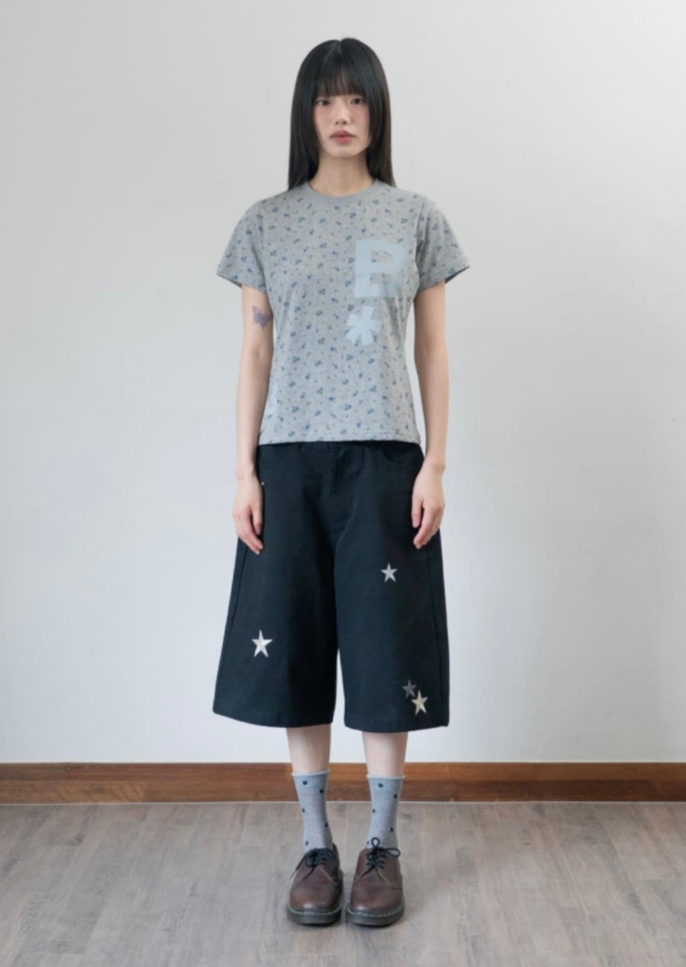 [BAUF]B logo slim fit T-shirt