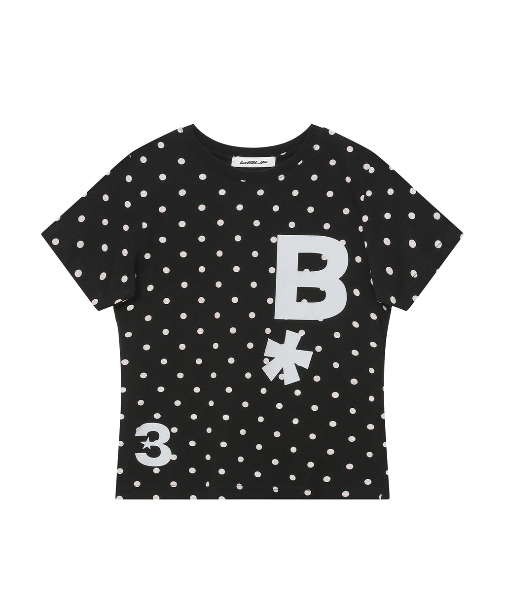 [BAUF]B logo slim fit T-shirt
