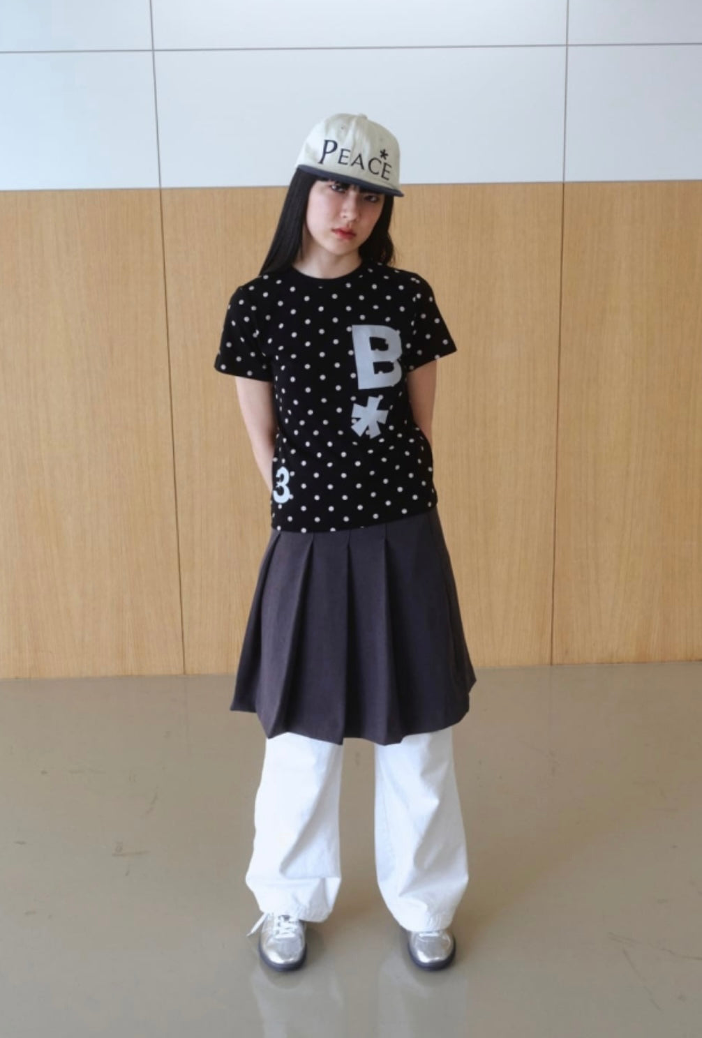 [BAUF]B logo slim fit T-shirt