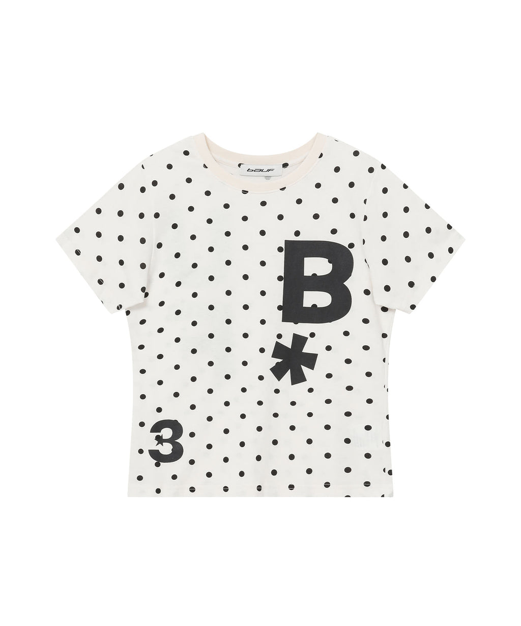 [BAUF]B logo slim fit T-shirt