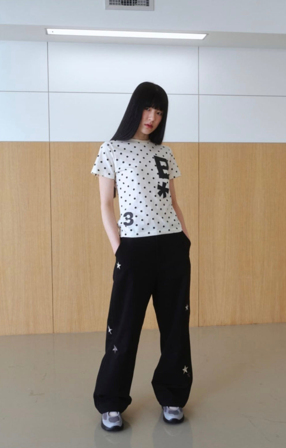 [BAUF]B logo slim fit T-shirt