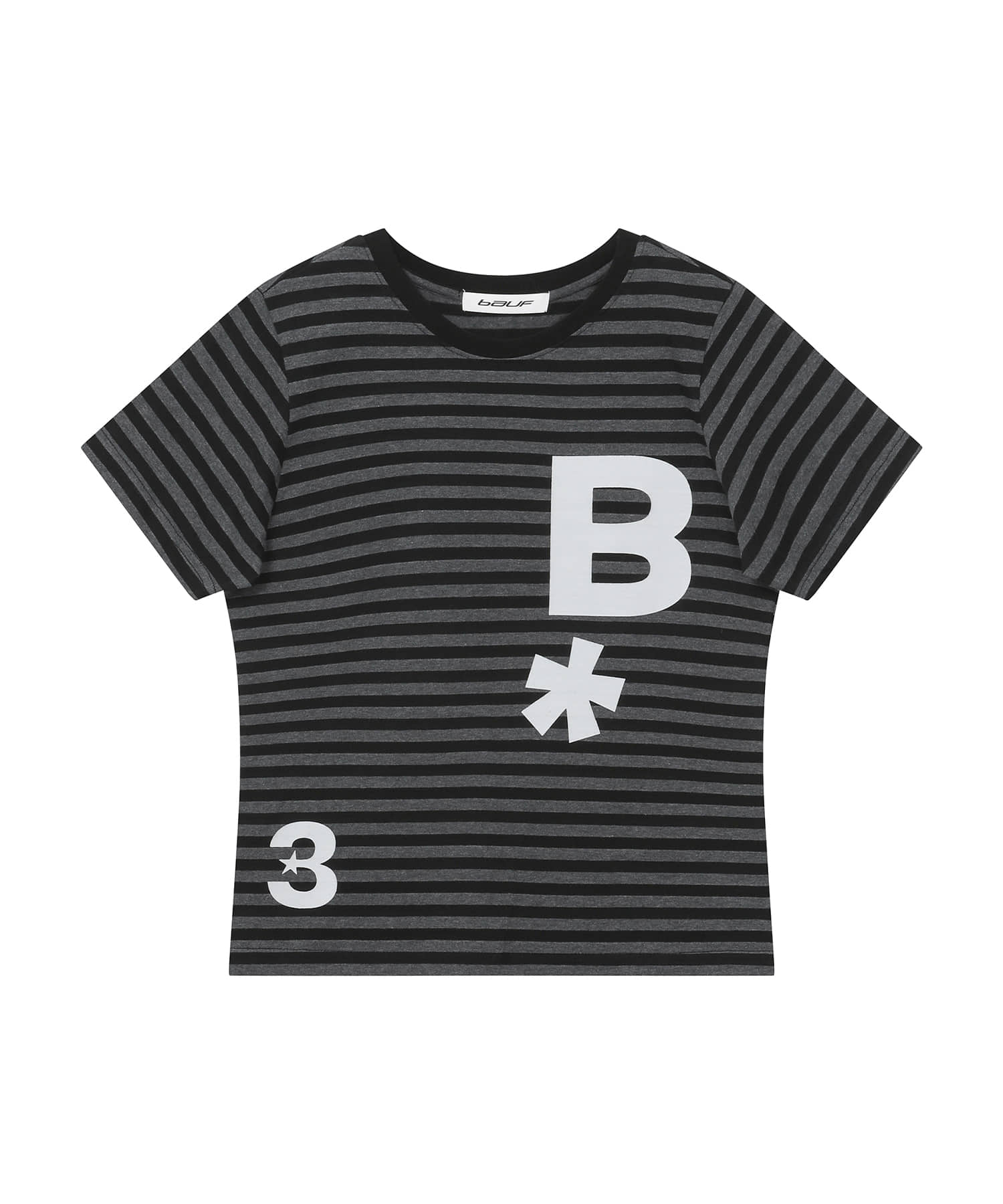 [BAUF]B logo slim fit T-shirt