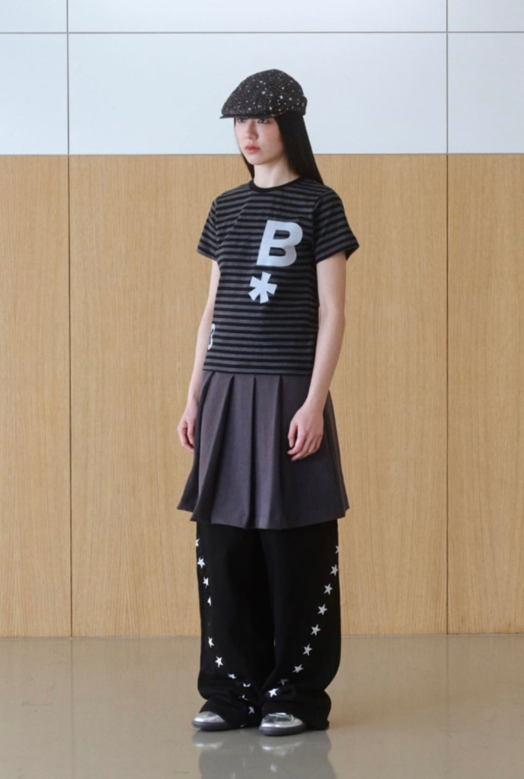 [BAUF]B logo slim fit T-shirt