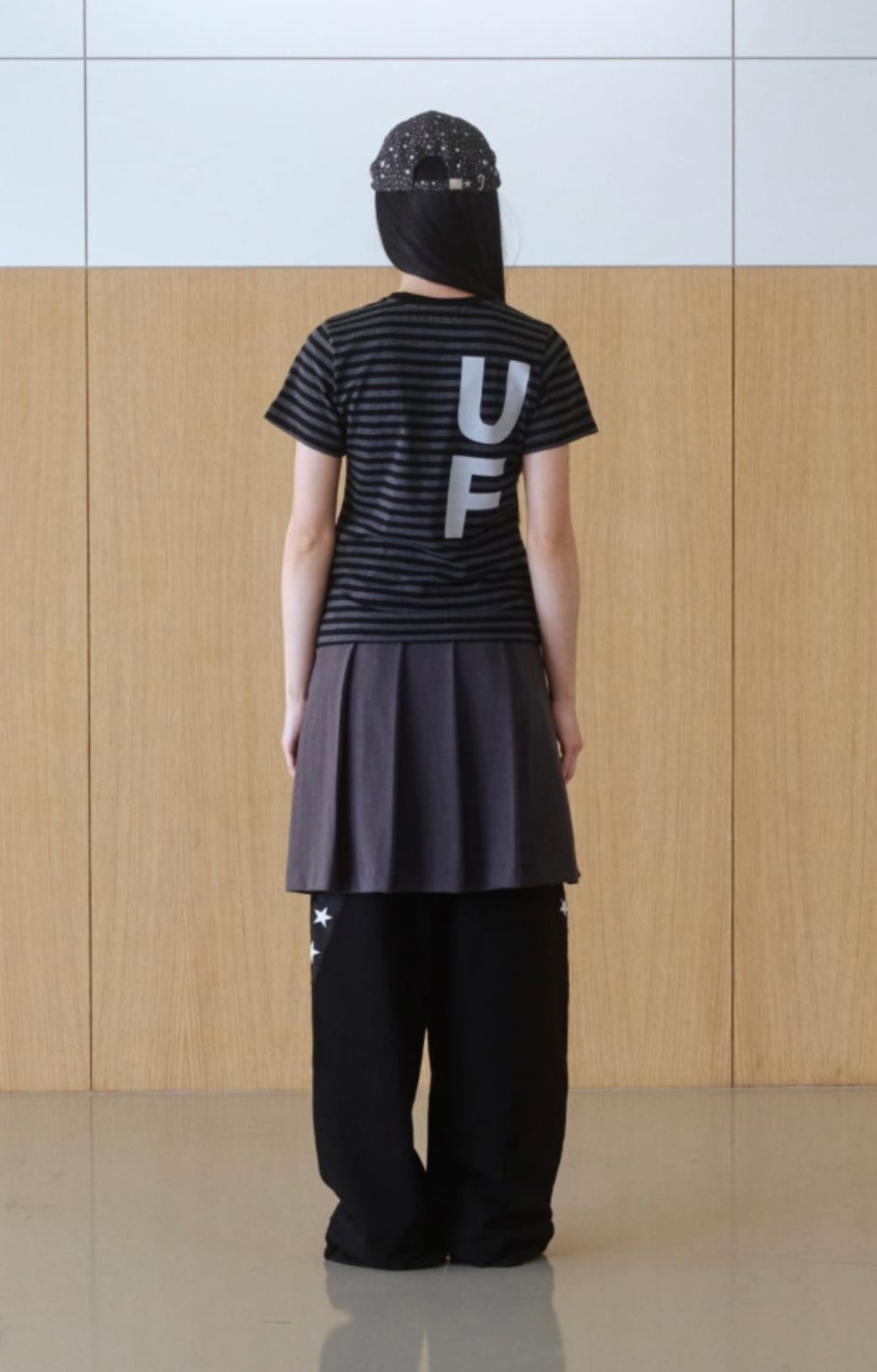 [BAUF]B logo slim fit T-shirt