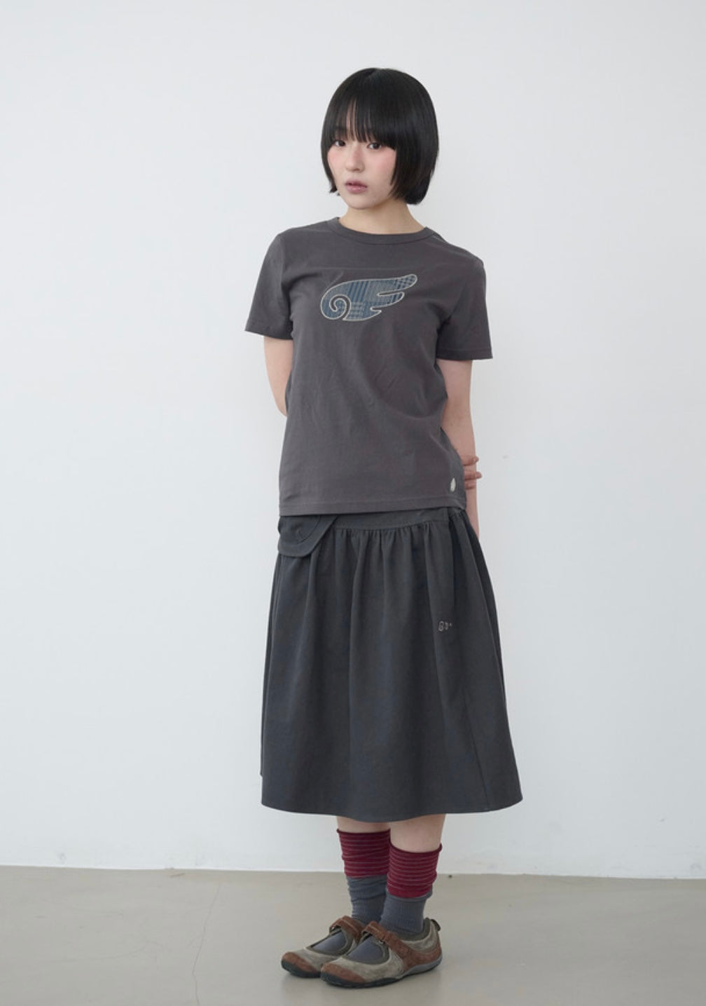 [BAUF]B Angel Slim Fit T-shirt