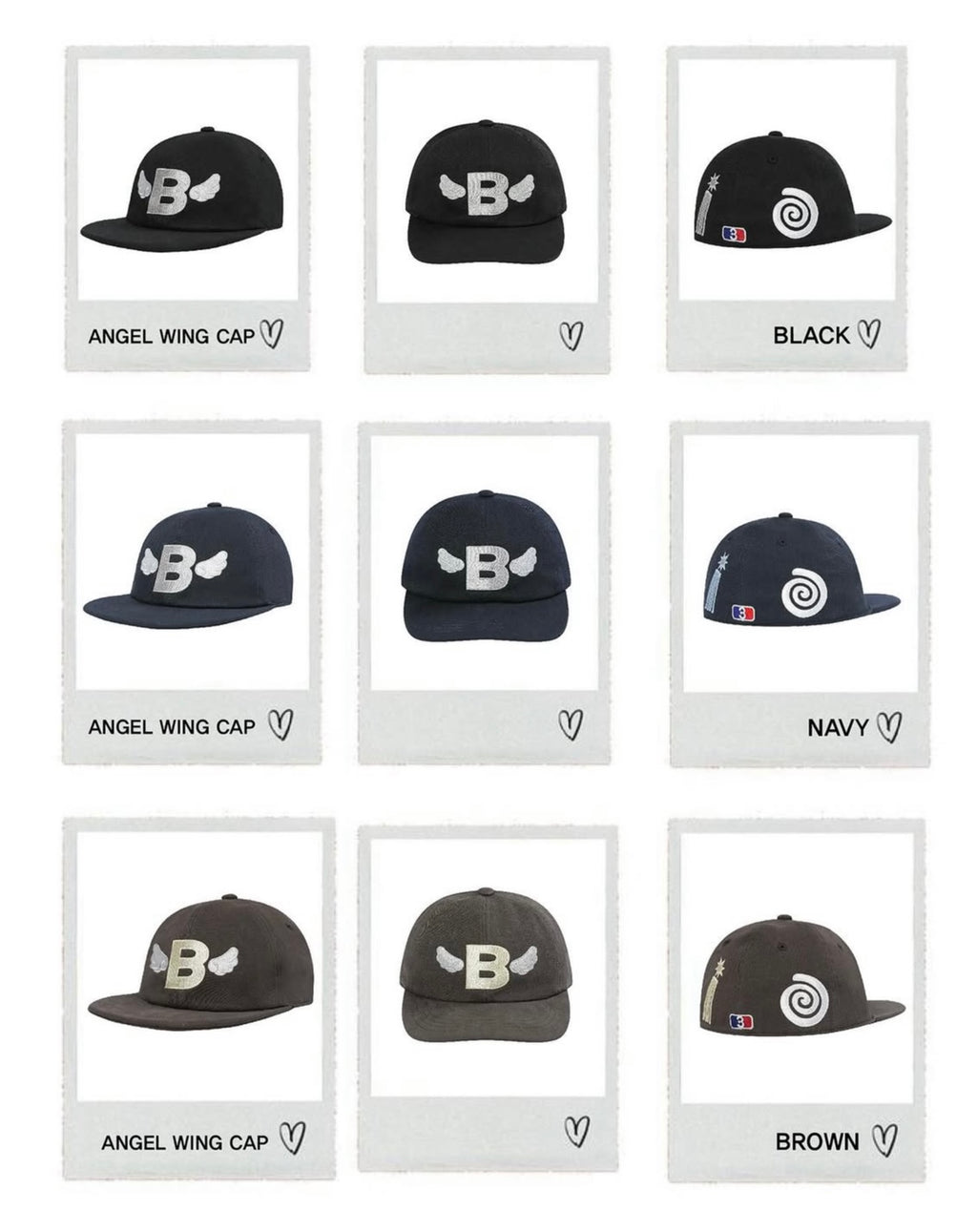 [BAUF]Angel Wing Cap
