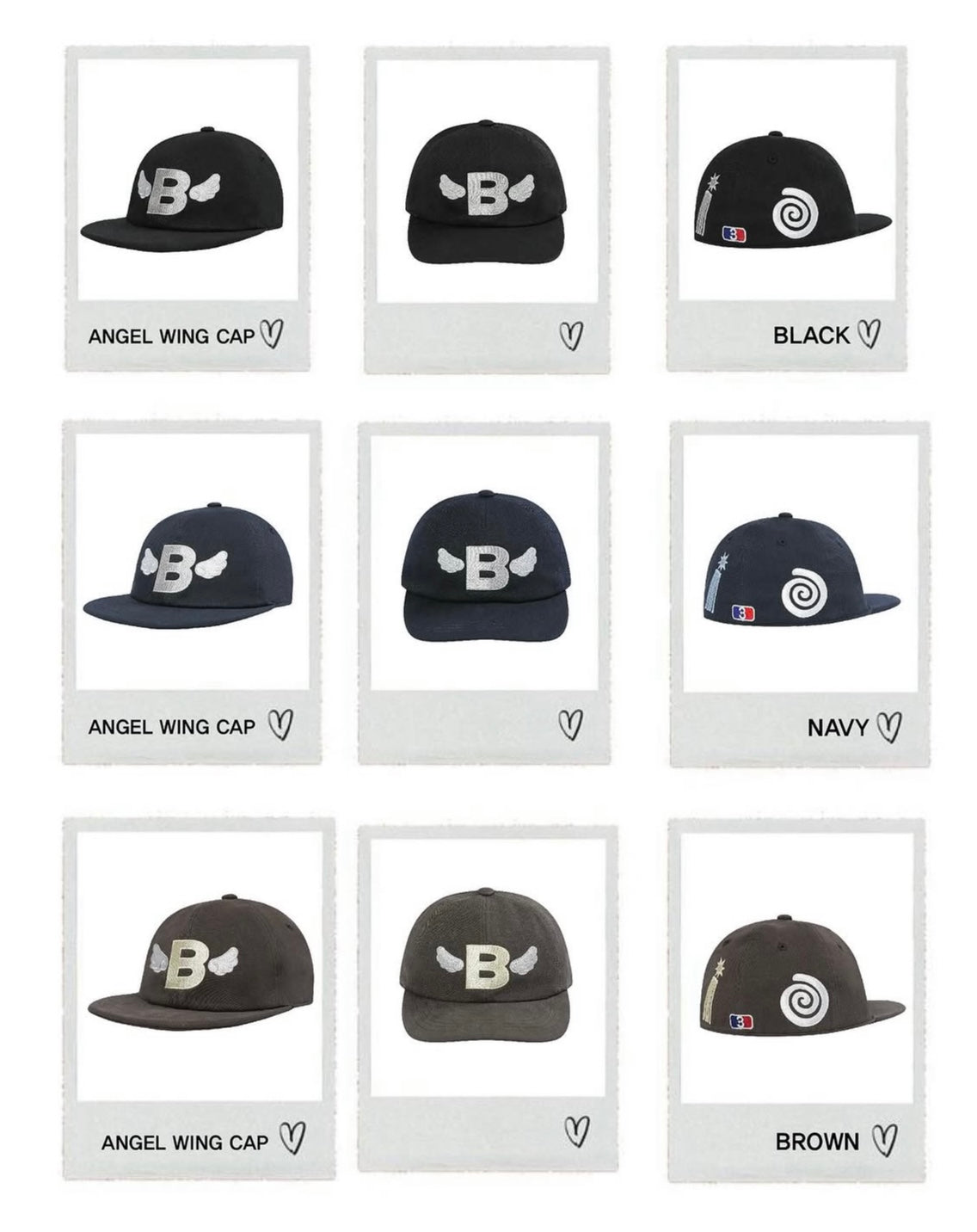 [BAUF]Angel Wing Cap
