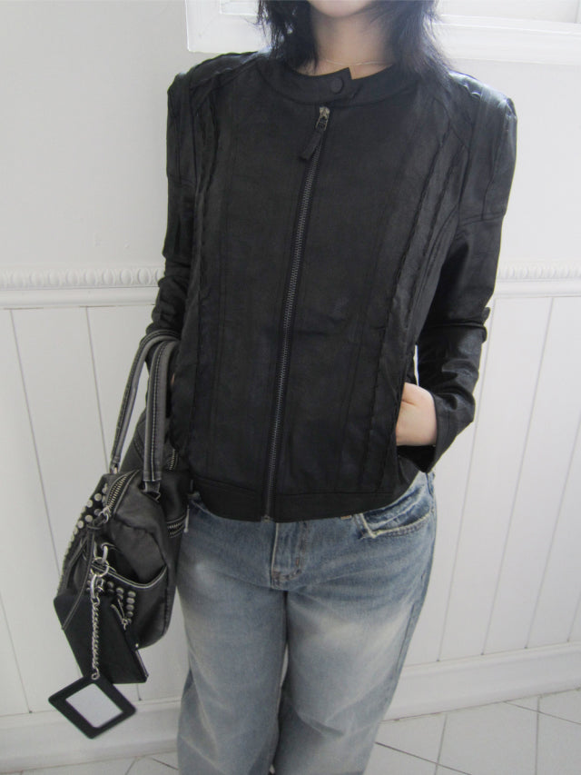 [EASEAS]Stitch Rider Jacket