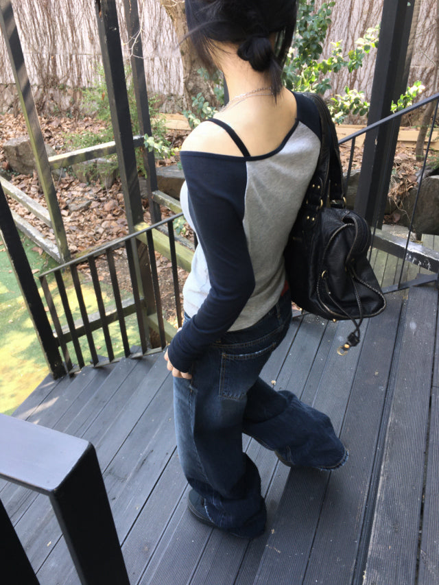 [EASEAS]Tencel raglan t