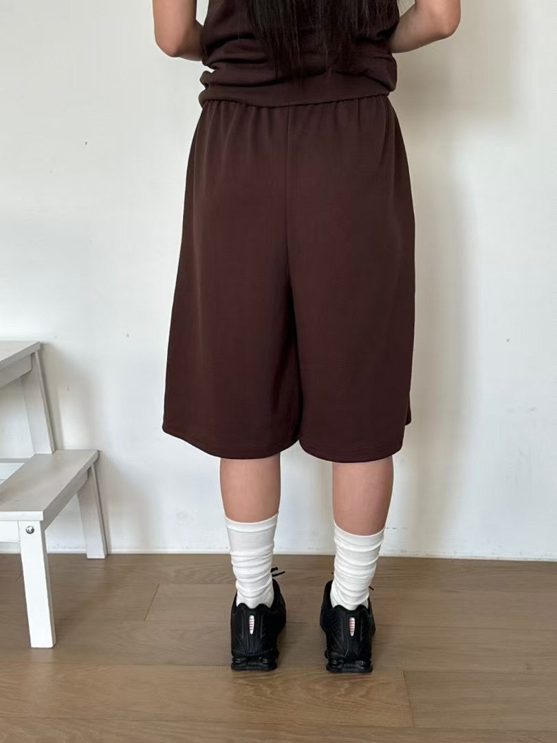 Heart-shaped cotton pants