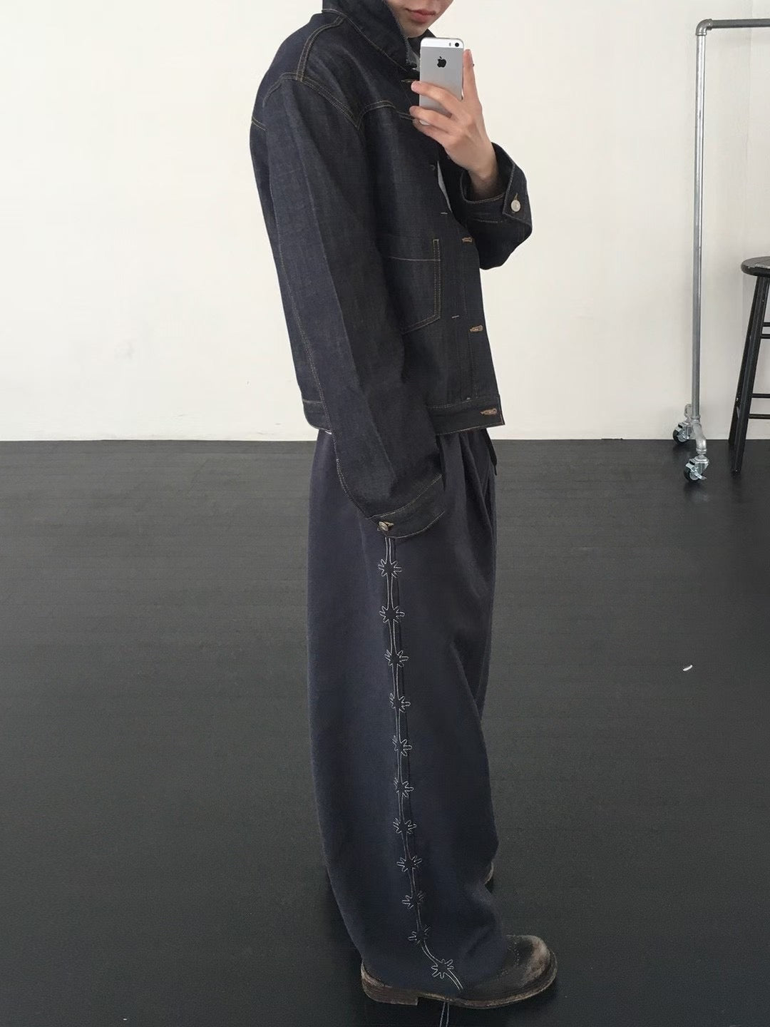 Star patterned pants